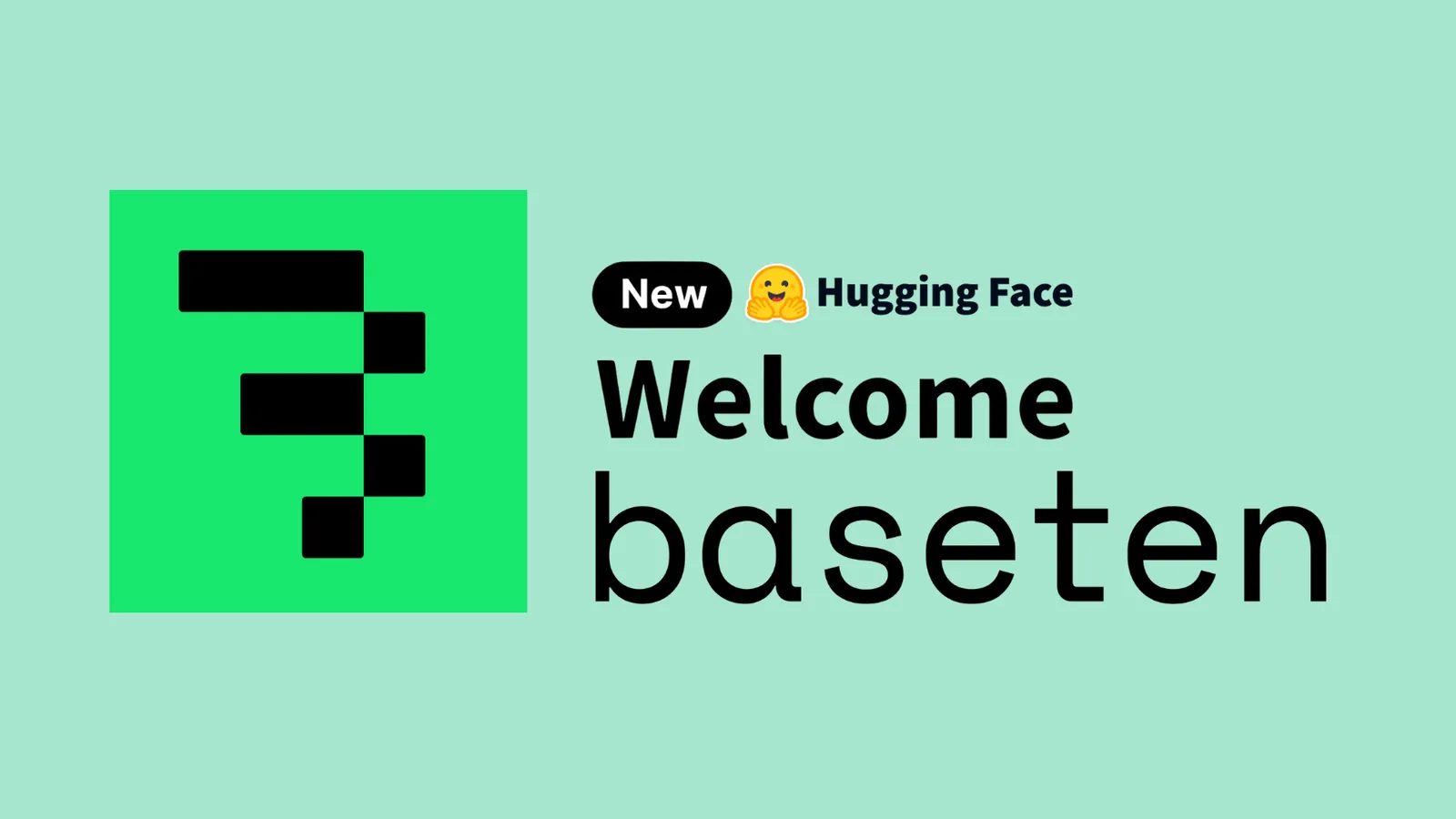 Ilustração mostrando integração entre Baseten e Hugging Face
