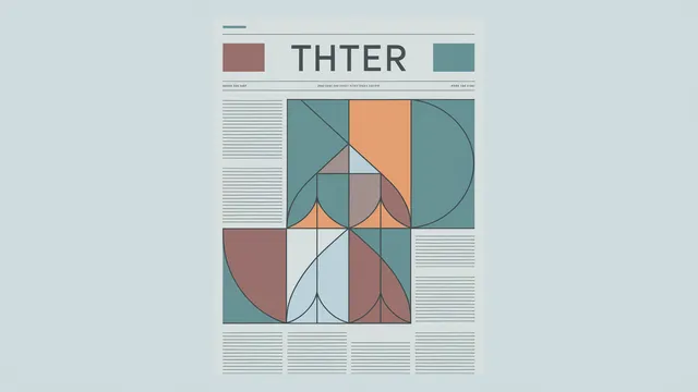 Ilustração editorial de tribunal com símbolos de IA e o logo do ChatGPT ao fundo
