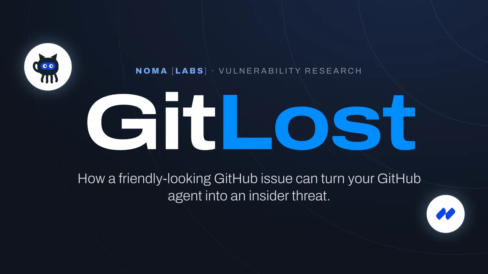 Ilustração editorial sobre um agente de IA lendo instruções ocultas em um workflow do GitHub