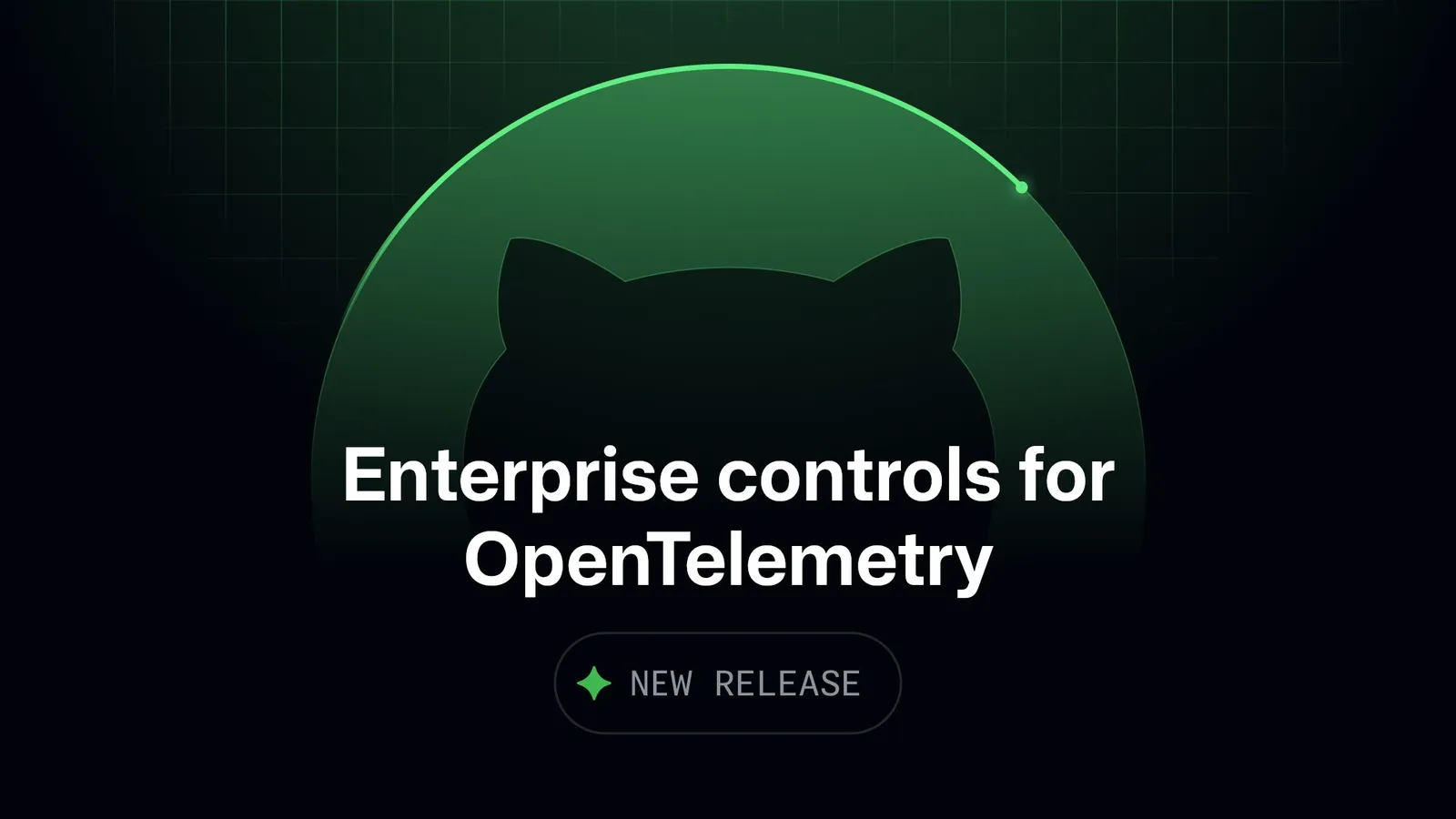 Ilustração editorial de configurações de telemetria gerenciadas no GitHub Copilot