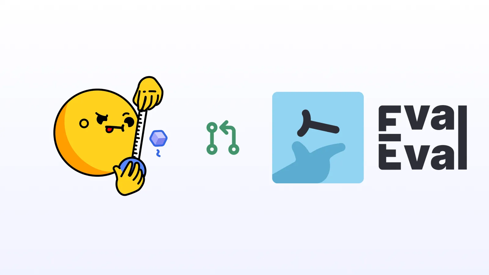 Ilustração mostrando integração entre Every Eval Ever e Hugging Face Community Evals