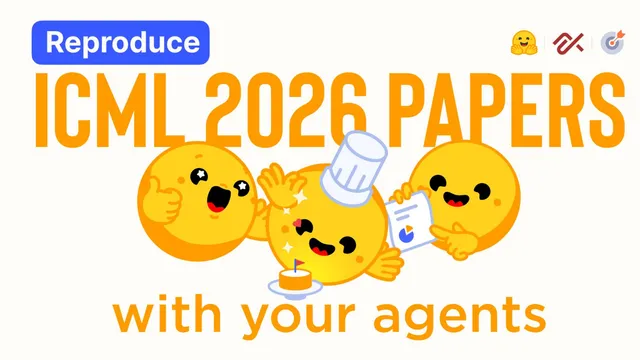 Ilustração editorial de agentes de IA analisando papers científicos em escala