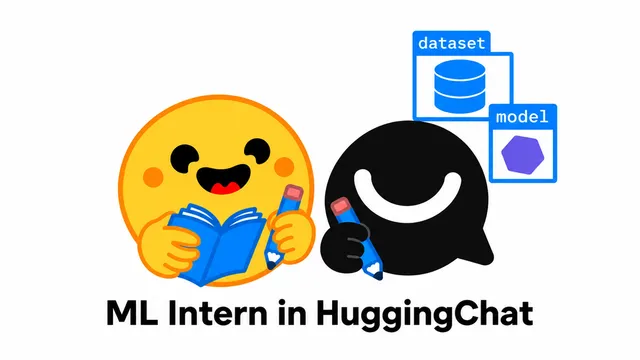 Interface do ML Intern automatizando pipeline de fine-tuning de modelo no Hugging Face