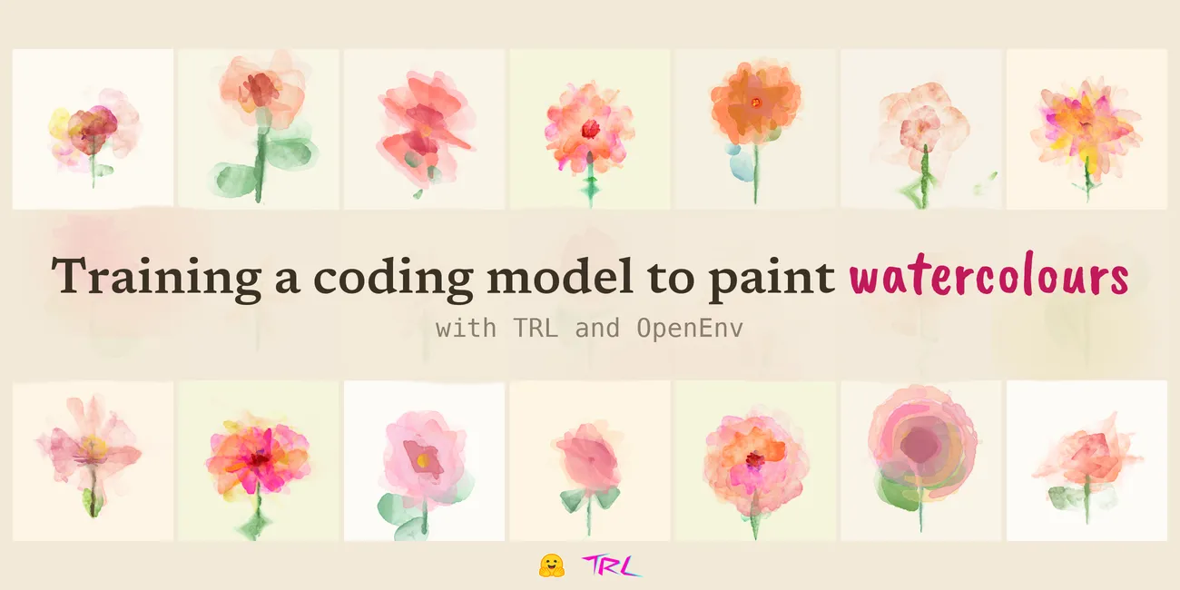 Ilustração editorial de uma aquarela digital criada por código JavaScript