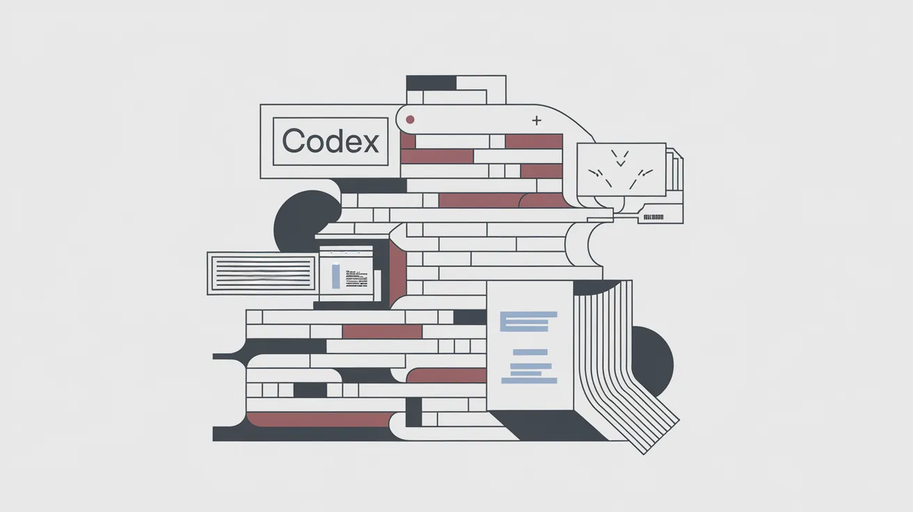 Ilustração editorial mostrando profissionais de diferentes áreas usando o Codex