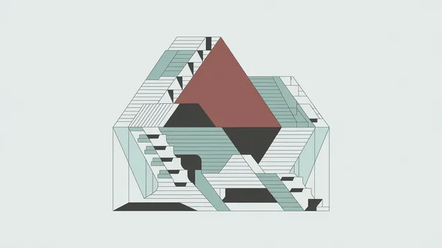 Ilustração editorial representando pesquisadores analisando dados econômicos sobre IA