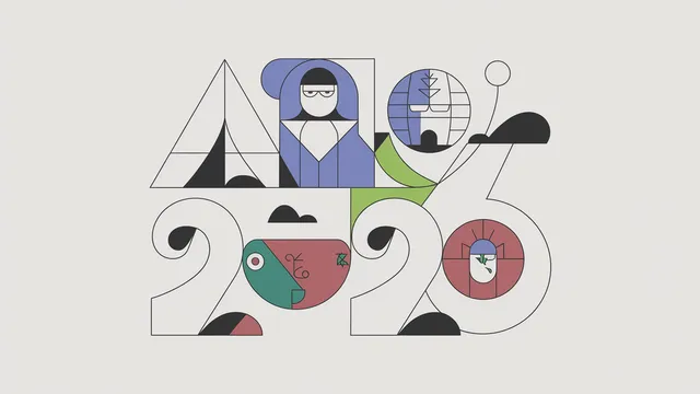 Ilustração conceitual de políticas públicas em inteligência artificial