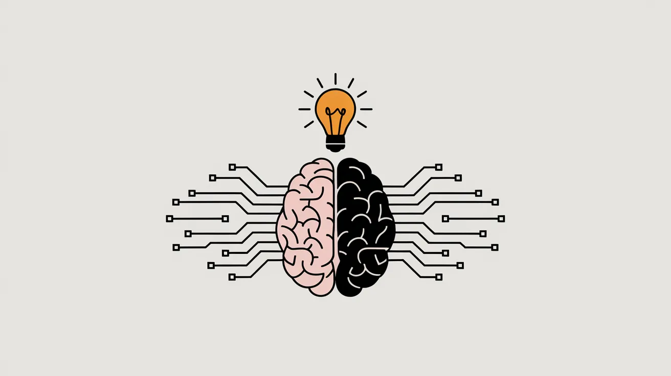 Ilustração conceitual de memória de trabalho em modelos de linguagem